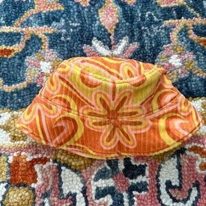 Dazey LA Sunny Chevy Graphic Print Corduroy Bucket Hat.